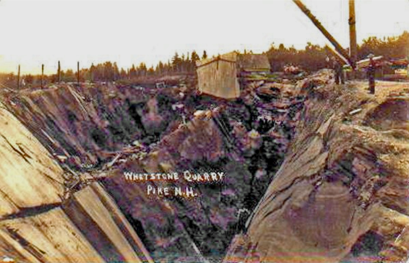 Pike Quarry 1915 Post Card